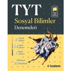 TYT Sosyal Bilimler Denemeleri - Tudem Yayınları