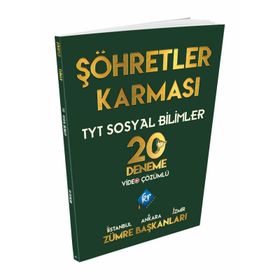 TYT Sosyal Bilimler Şöhretler Karması Video Çözümlü 20 Deneme-KR Akademi