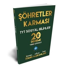 TYT Sosyal Bilimler Şöhretler Karması Video Çözümlü 20 Deneme-KR Akademi