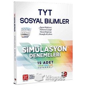 TYT Sosyal Bilimler Tamamı Video Çözümlü Simülasyon Denemeleri 3D Yayınları