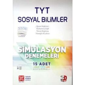 TYT Sosyal Bilimler Tamamı Video Çözümlü Simülasyon Denemeleri 3D Yayınları