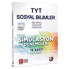 TYT Sosyal Bilimler Tamamı Video Çözümlü Simülasyon Denemeleri 3D Yayınları