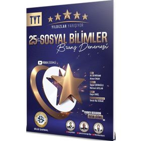 TYT Sosyal Bilimler Yıldızlar Yarışıyor 25'li Branş Denemesi Bilgi Sarmal Yayınları