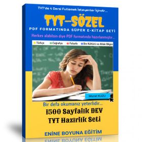 TYT Sözel PDF Formatında Hazırlık Seti