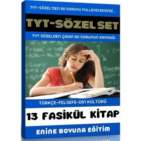 TYT Sözel Set Özel Fasikülleri 13 Fasikül Kitap