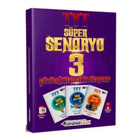 TYT Süper Senaryo 3 Çözüm Kitapçıklı Deneme - Denemebank