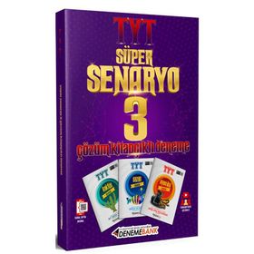 TYT Süper Senaryo 3 Çözüm Kitapçıklı Deneme - Denemebank