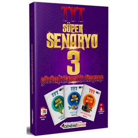 TYT Süper Senaryo 3 Çözüm Kitapçıklı Deneme - Denemebank