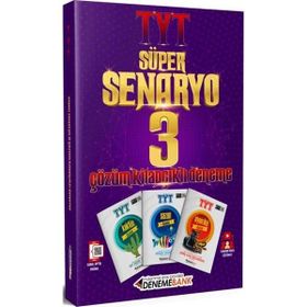 TYT Süper Senaryo 3 Çözüm Kitapçıklı Deneme - Denemebank