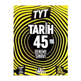 TYT Tarih 45 Denemeleri Fix Yayınları