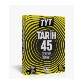 TYT Tarih 45 Denemeleri Fix Yayınları