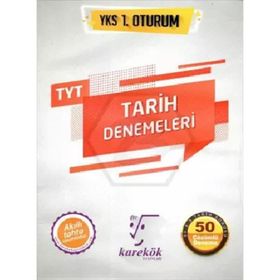 TYT Tarih 50 li Deneme Sınavı 1.Oturum-Karekök Yayınları