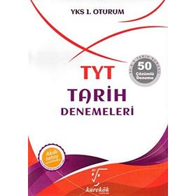 TYT Tarih Denemeleri-YKS 1.Oturum Karekök Eğitim Yayınları