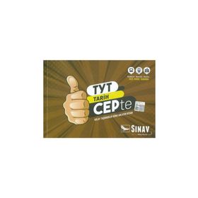TYT Tarih Konu Anlatımlı Cep Kitabı Sınav Yayınları