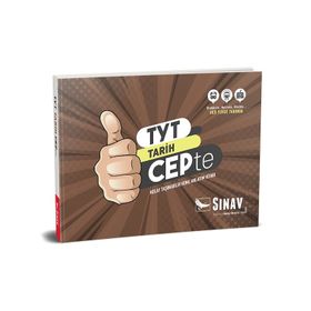 TYT Tarih Konu Anlatımlı Cep Kitabı Sınav Yayınları