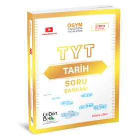 Tyt Tarih Soru Bankası - ÜçDörtBeş Yayınları