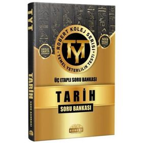 TYT Tarih Üç Etaplı Soru Bankası Robert Yayınları