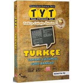TYT Tarih Ve Coğrafya Öğreten Türkçe Tamamı Çözümlü Soru Bankası Doktrin Yayınları
