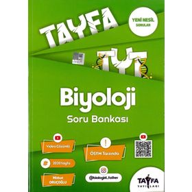 TYT Tayfa Biyoloji Soru Bankası Tayfa Yayınları