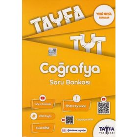 TYT Tayfa Coğrafya Soru Bankası Tayfa Yayınları