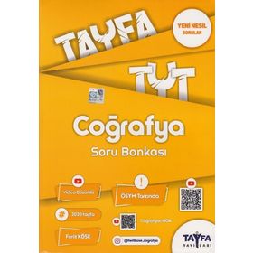 TYT Tayfa Coğrafya Soru Bankası Tayfa Yayınları