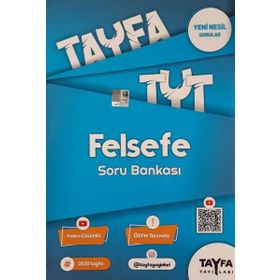 TYT Tayfa Felsefe Soru Bankası Tayfa Yayınları