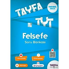 TYT Tayfa Felsefe Soru Bankası Tayfa Yayınları