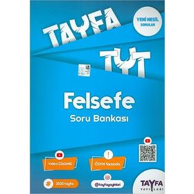 TYT Tayfa Felsefe Soru Bankası Tayfa Yayınları