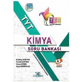 TYT Tek Serisi Video Çözümlü Kimya Soru Bankası Yayın Denizi Yayınları