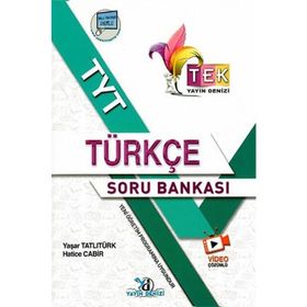 TYT Tek Serisi Video Çözümlü Türkçe Soru Bankası - Yayın Denizi Yayınları