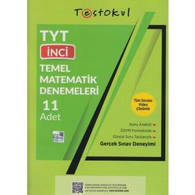 TYT Temel Matematik İnci 11'li Denemeleri Test Okul Yayınları