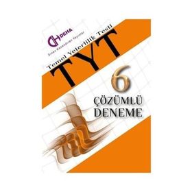 TYT Temel Yeterlilik Testi 6 Çözümlü Deneme Kollektif Deha Yayınları