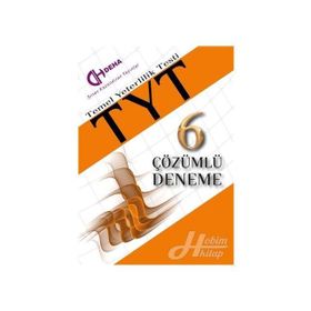 TYT Temel Yeterlilik Testi 6 Çözümlü Deneme Kollektif Deha Yayınları