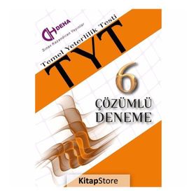 TYT Temel Yeterlilik Testi 6 Çözümlü Deneme Kollektif Deha Yayınları