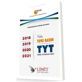TYT Tıpkı Basım 2018-2019-2020-2021 Çıkmış Sorular Limit Yayınları