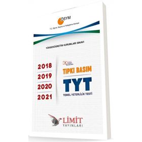 TYT Tıpkı Basım 2018-2019-2020-2021 Çıkmış Sorular Limit Yayınları