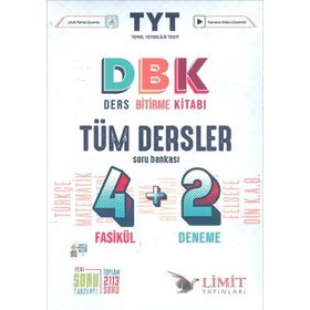 TYT Tüm Dersler DBK Ders Bitirme Kitabı Limit Yayınları