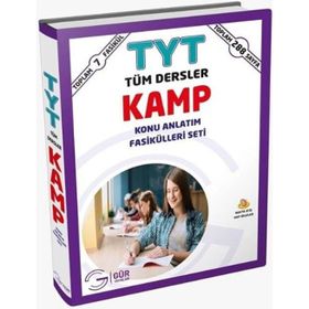 TYT Tüm Dersler Kamp Konu Anlatım Fasikülleri Seti Gür Yayınları