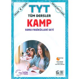 TYT Tüm Dersler Kamp Soru Fasikülleri Seti Gür Yayınları