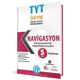 TYT Tüm Dersler Navigasyon 5'li Deneme-Rasyonel Yayınları