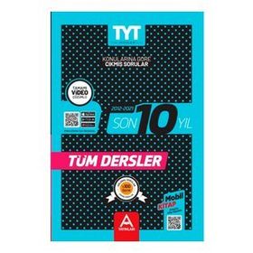 TYT Tüm Dersler Son 10 Yılın Çıkmış Sorular ve Çözümleri-A Yayınları