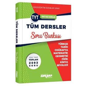 TYT Tüm Dersler Soru Bankası Ankara Yayıncılık