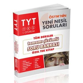 TYT Tüm Dersler Soru Bankası / Kollektif / Editör Yayınları