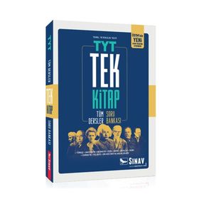 TYT Tüm Dersler Soru Bankası Tek Kitap Sınav Dergisi Yayınları Sınav Yayınları