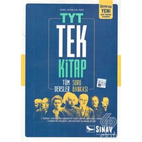 TYT Tüm Dersler Soru Bankası Tek Kitap Sınav Dergisi Yayınları Sınav Yayınları