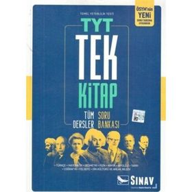 TYT Tüm Dersler Soru Bankası Tek Kitap Sınav Dergisi Yayınları Sınav Yayınları