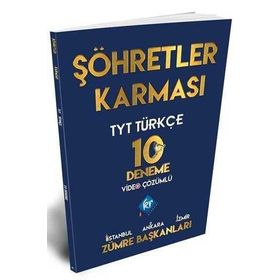 Tyt Türkçe 10 Deneme Şöhretler Karması Video Çözümlü Kr Akademi