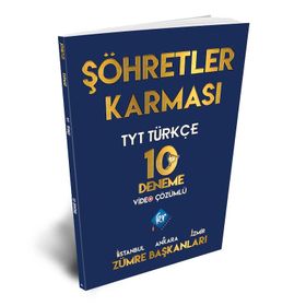 Tyt Türkçe 10 Deneme Şöhretler Karması Video Çözümlü Kr Akademi