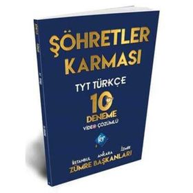 Tyt Türkçe 10 Deneme Şöhretler Karması Video Çözümlü Kr Akademi