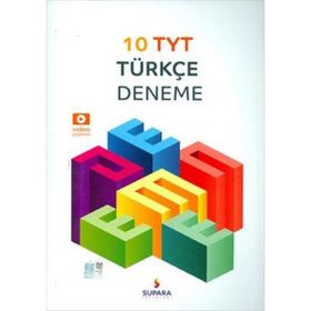 TYT Türkçe 10 Deneme Supara Yayınları